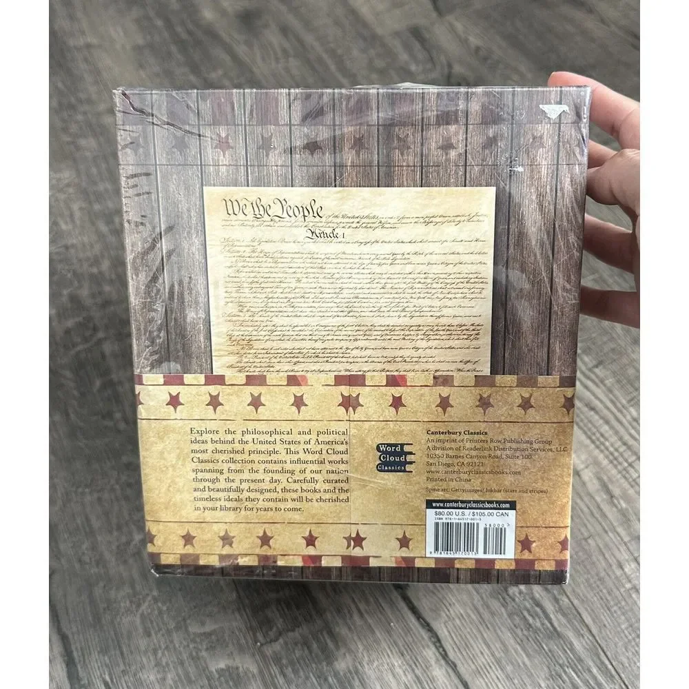 Foundations of Freedom Softcover 6‎ Book Box Set Faux Leather Constitution
